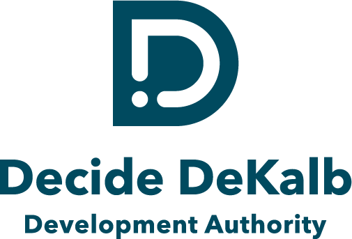 Logo - DDDA - 1 color - Vertical - Blue